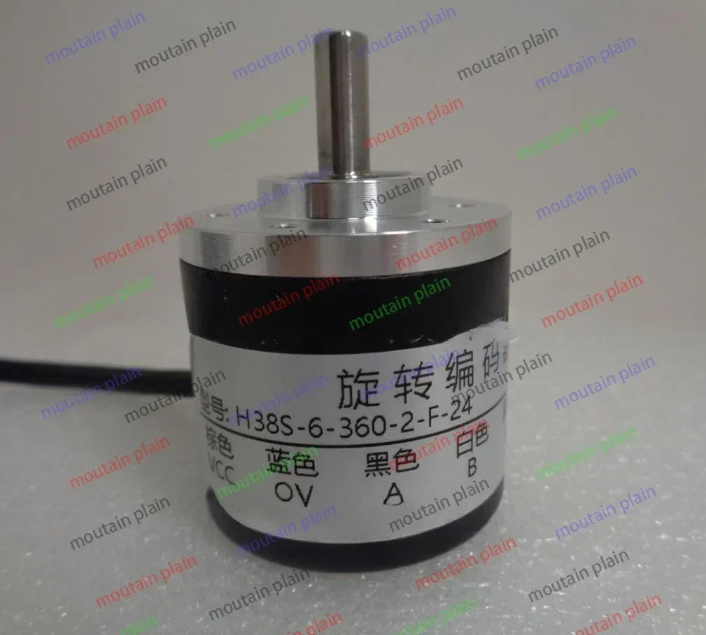 Encoder  Incremental Solid Shaft Rotary Encoder 360 Pulse H38S-6-360-3-F-24