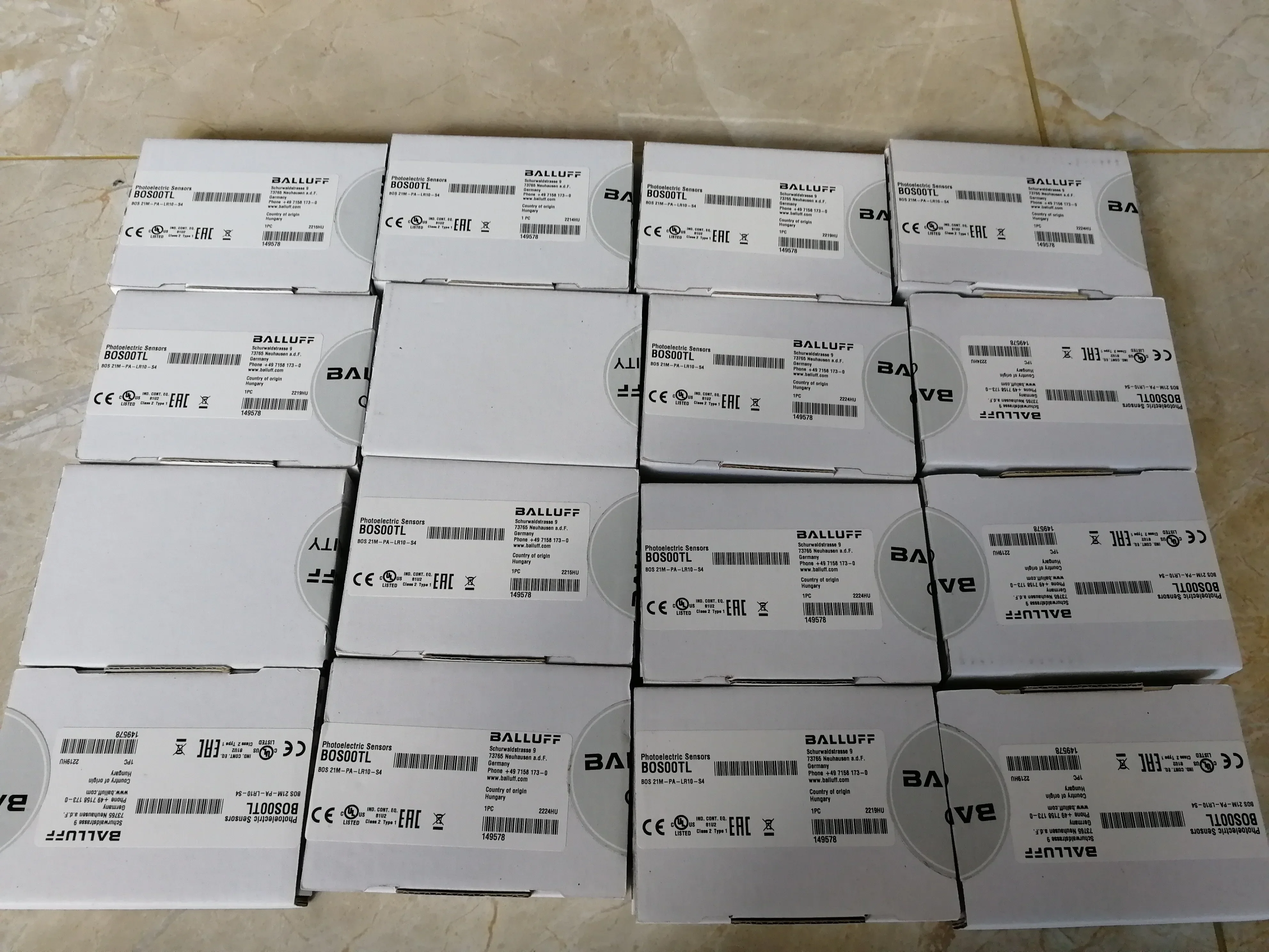 2026.4 Balluff Sensor BOS00TL BOS 21M-PA-LR10-S4 Original Genuine Ordering