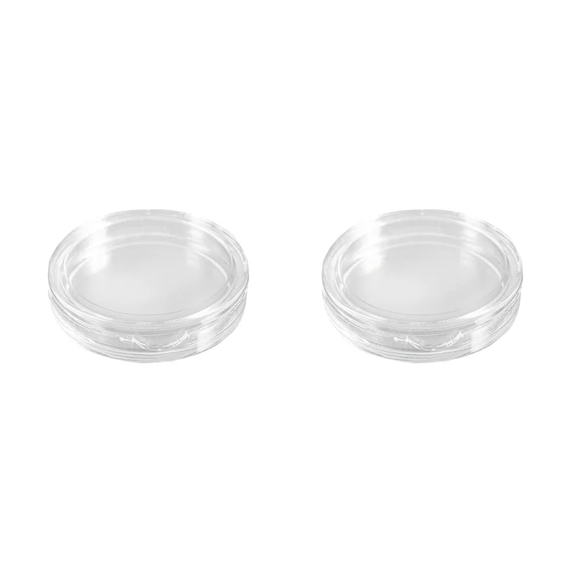 20 Pcs Transparent Small Plastic Coin Box 18Mm