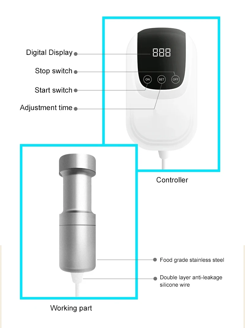 DMWD-Mini Ultrasonic Cleaner, Máquina de Lavar Roupa Multifunções Lavadora de Viagem, Dispositivo De Limpeza De Jóias De Frutas Vegetais, UE, EUA