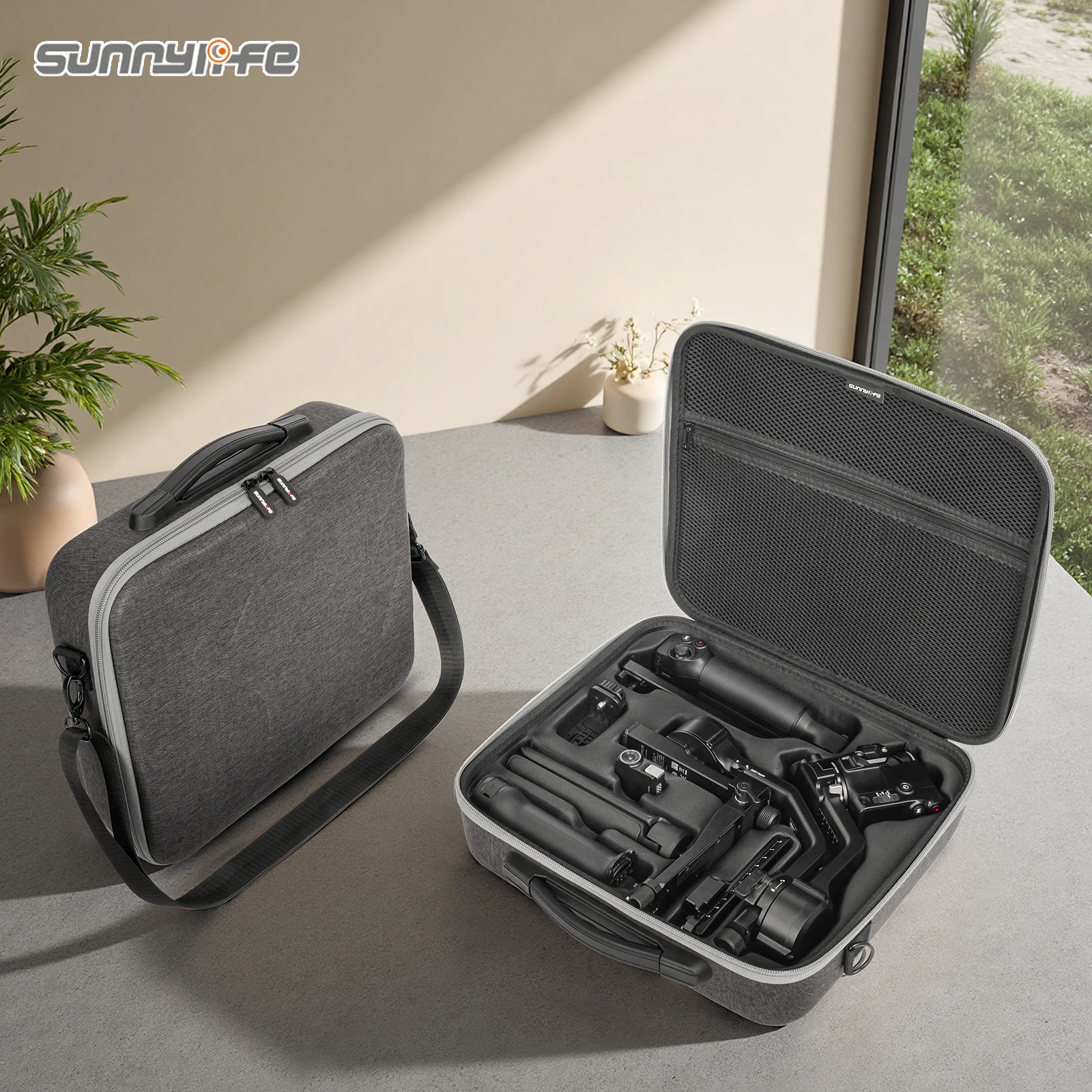 Torba do przechowywania Sunnylife kompatybilna z DJI RS 5, futerał ochronny na stabilizator ręczny Ruying, akcesorium ochronne. — zdjęcie produktu 2