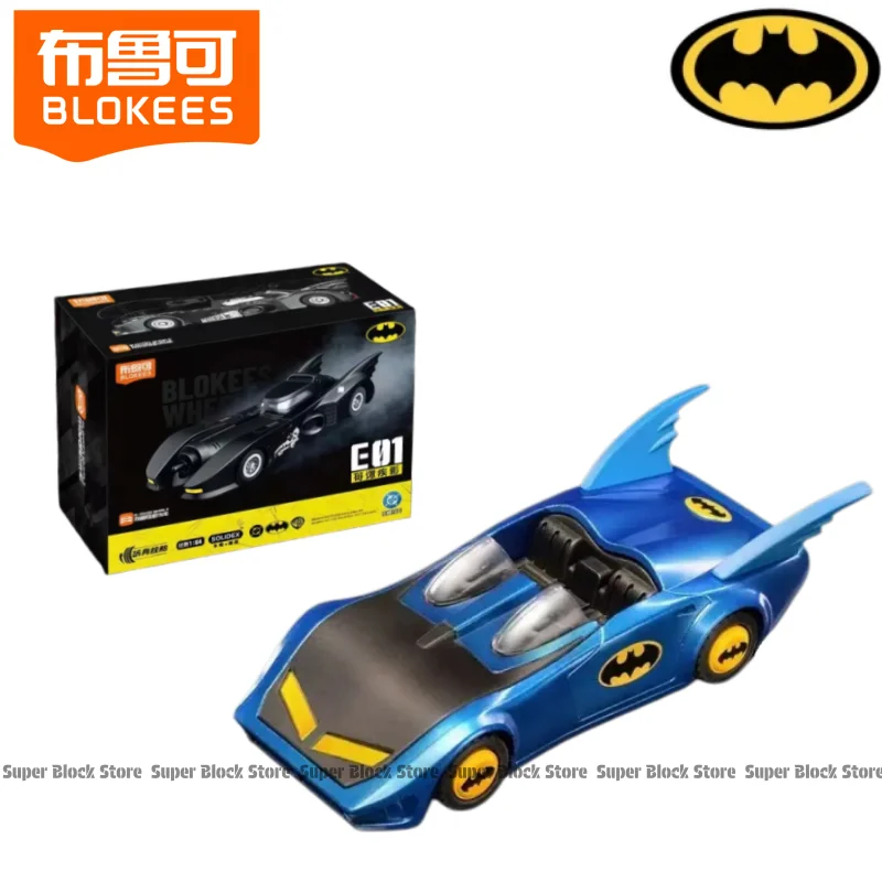 BLOKEES Echte Batman bouwsteenauto E01 Gotham Disease Shadow, monteerbaar en beweegbaar speelgoedcollectie ornament cadeau - afbeelding 1
