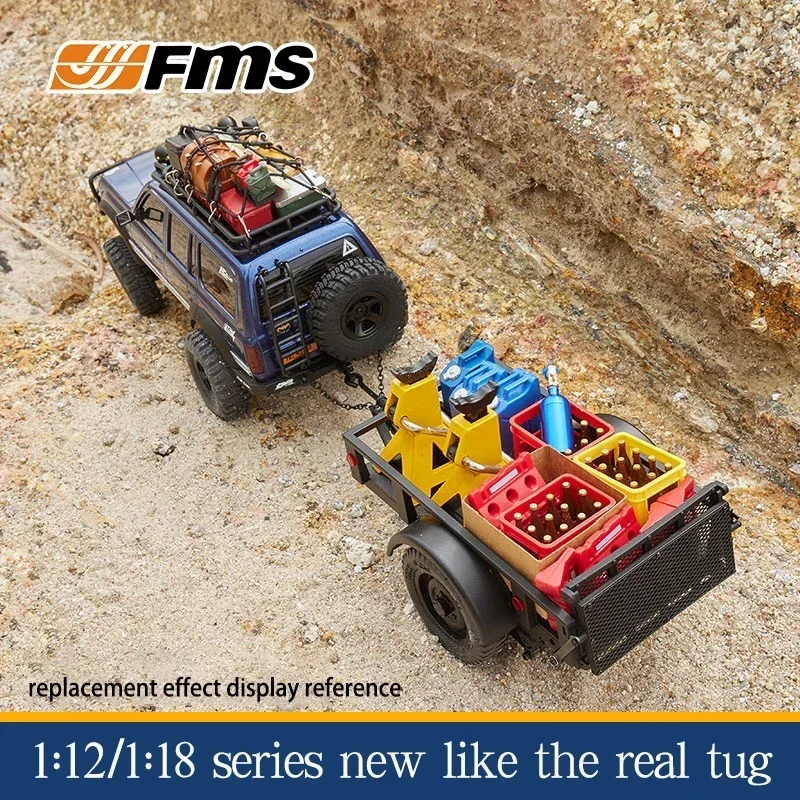 Fms New 1/12 & 1/18 Upgrade Bucket Accessories Can Be Dismantled And Replaced To Install Bucket Model Rc Car Metal Styles