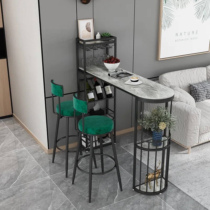 xx-Luxury Light-Infused Small Apartment Console Table High Wall Bar for Living Room Entrance for Household & Sofa Partition*