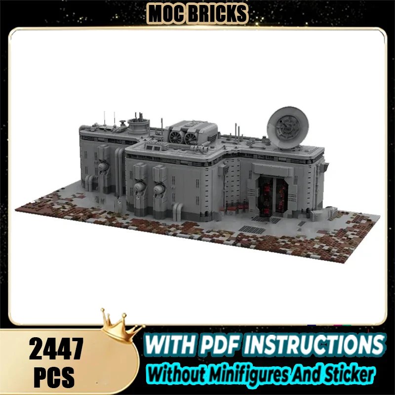 

Star Movie Moc Building Blocks Imperial Bunker Model Technology Bricks DIY Assembly Construction Toy Holiday Gifts