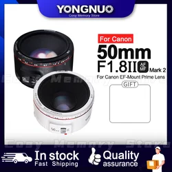 Yongnuo-カメラとレンズを備えたカーレンズ,キヤノン60d 70d 5d2 5d3 600d,DSLR用の50mm f1.8iiマーク2