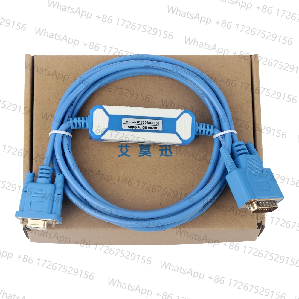 IC690USB901 For GE 90 Micro GE90-70 GE90-30 Series PLC Programming Cable IC690ACC901 RS232/SNP