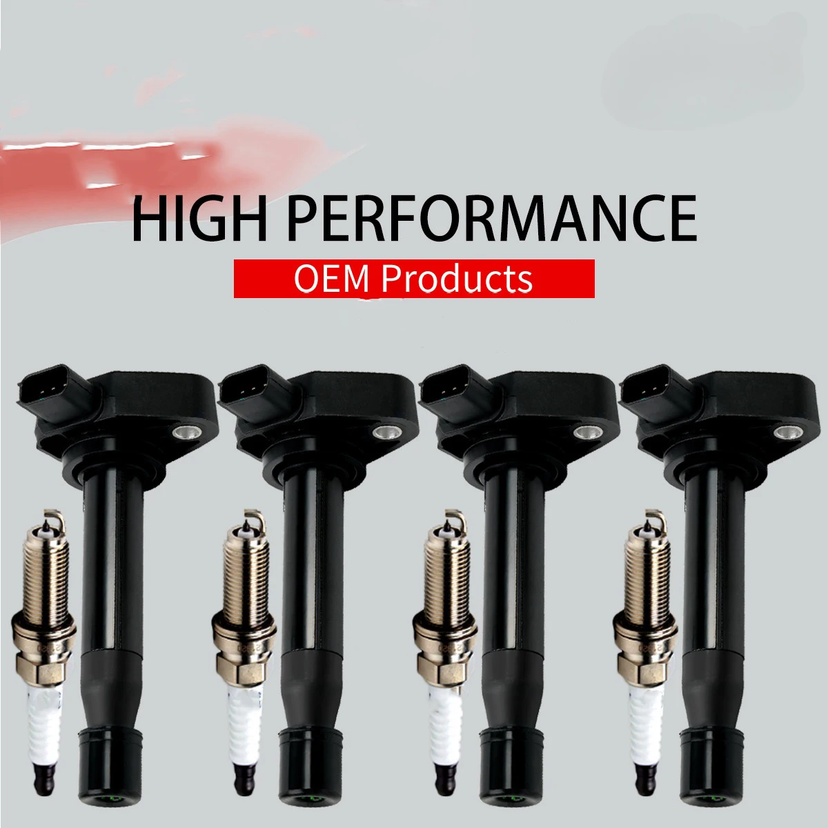 

6X OEM катушка зажигания и 6 иридиевых свечей зажигания для Honda Odyssey Accord Acura UF242 Свеча зажигания OE: 9807B-5517W IZFR5K11