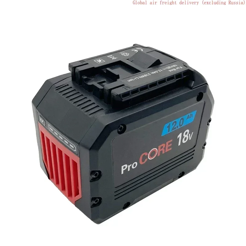 New 18V 12Ah 8Ah ProCORE replacement battery, for Bosch 18V cordless tools BAT609 BAT618 GBA18V80 21700 high power 5C power cell