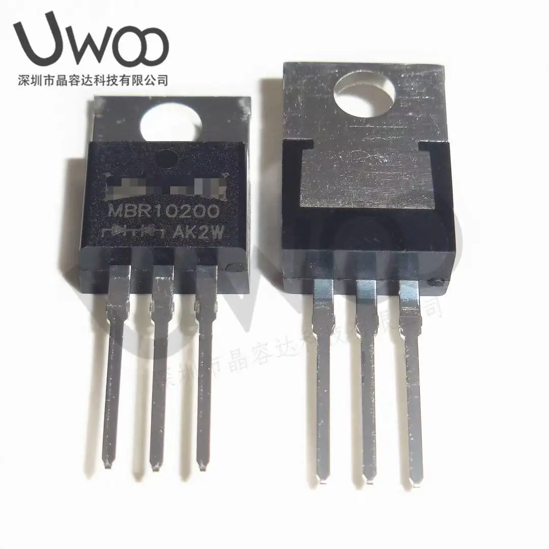 

10PCS MBR10200CT 10A200V TO-220 - Genuine New Stock