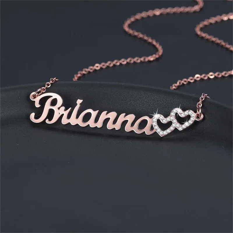 Collares personalizados de hermana dorada Raper Street Oldschool para mujer, cadena femenina linda, Impresión de fotos Simple, Edición especial