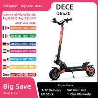 DECE DES20 Adult Electric Scooter 1200W Motor E-Scooter  48V13AH Battery 10 Inch Tire City Escooter