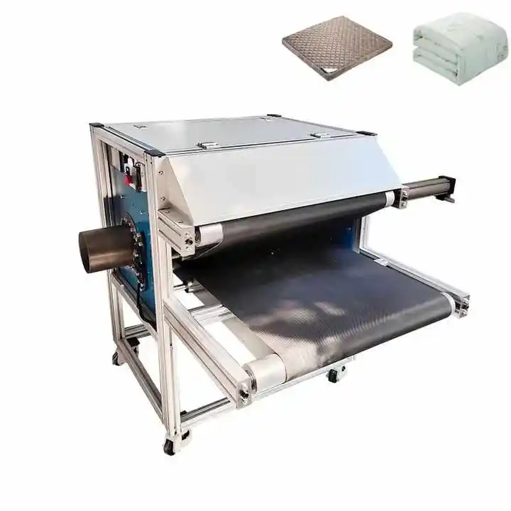 Latex Foam Mattress Compression Machine Automatic Pillow Cushion Rolling and Packing Machine