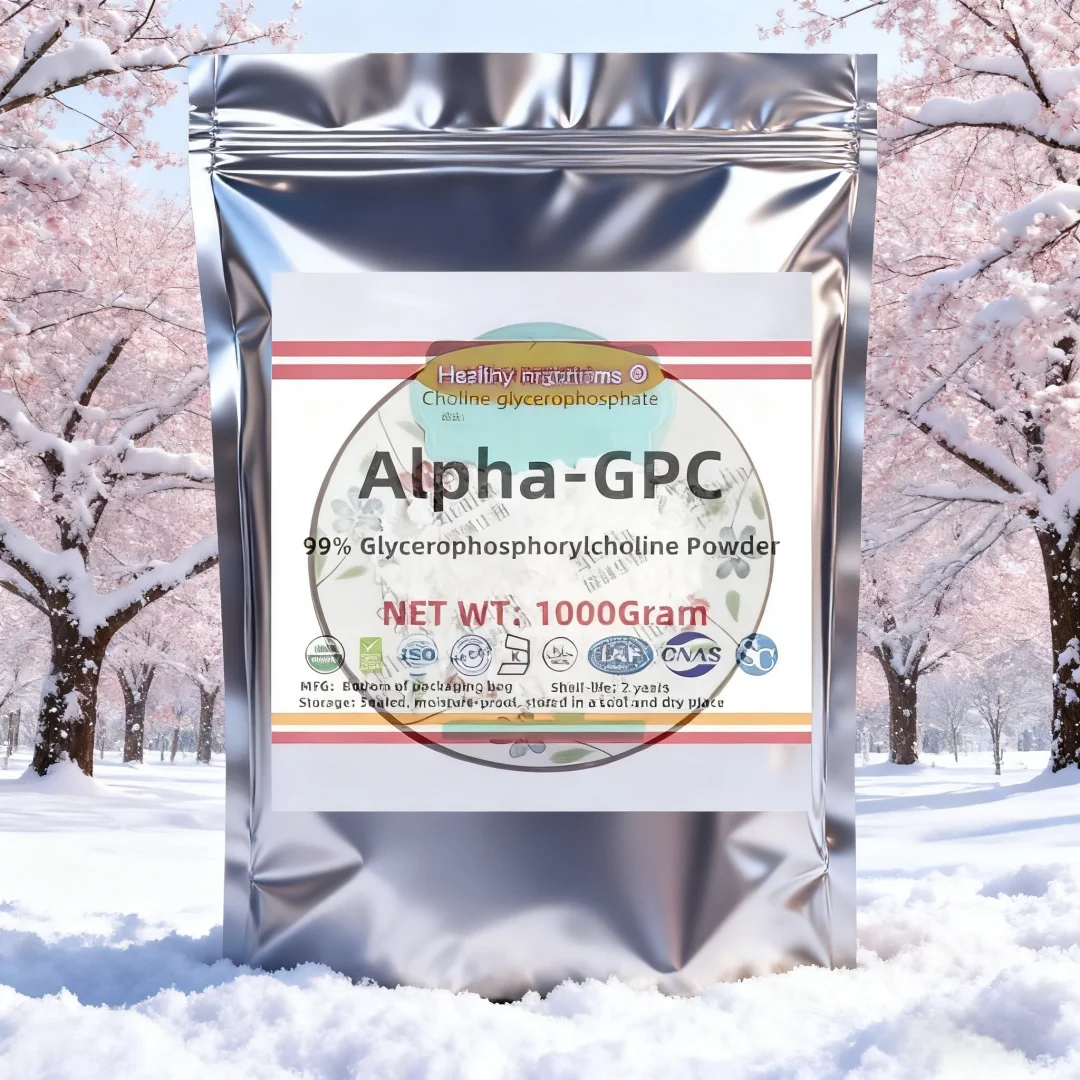 Embalaje personalizado mundial de AliExpress Glicerol de alta purezaFosphatidiscolita CAS 28319-77-9 99% Alpha-Gpc Entrega rápida global