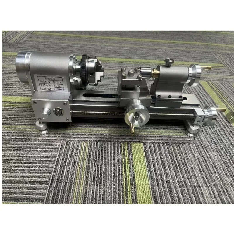 Portable Micro Mini Lathe Machine, Household DIY Bead Lathe Tool for Wood Bead Carving