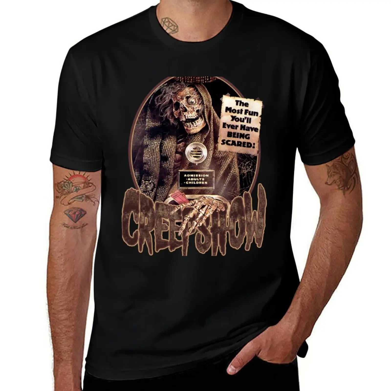 

for quality t shirt printed man high cotton cotton t t man shirt Creepshow shirts T-Shirt T-Shirt pack