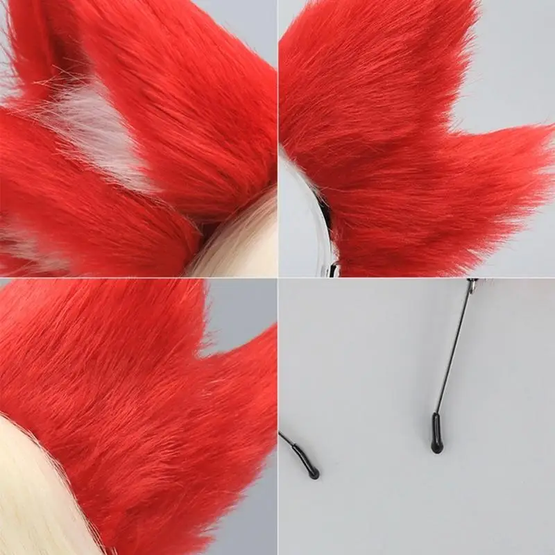 Bán lẻ/thả vận chuyển Ear Headbands Halloween Maid Hairhoop đóng vai trò kiểu tóc phụ kiện trang phục trang phục cosplay