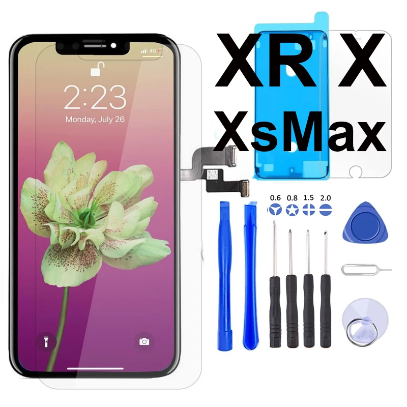 LCD Display Digitizer Touch Screen Replacement For iPhone X 