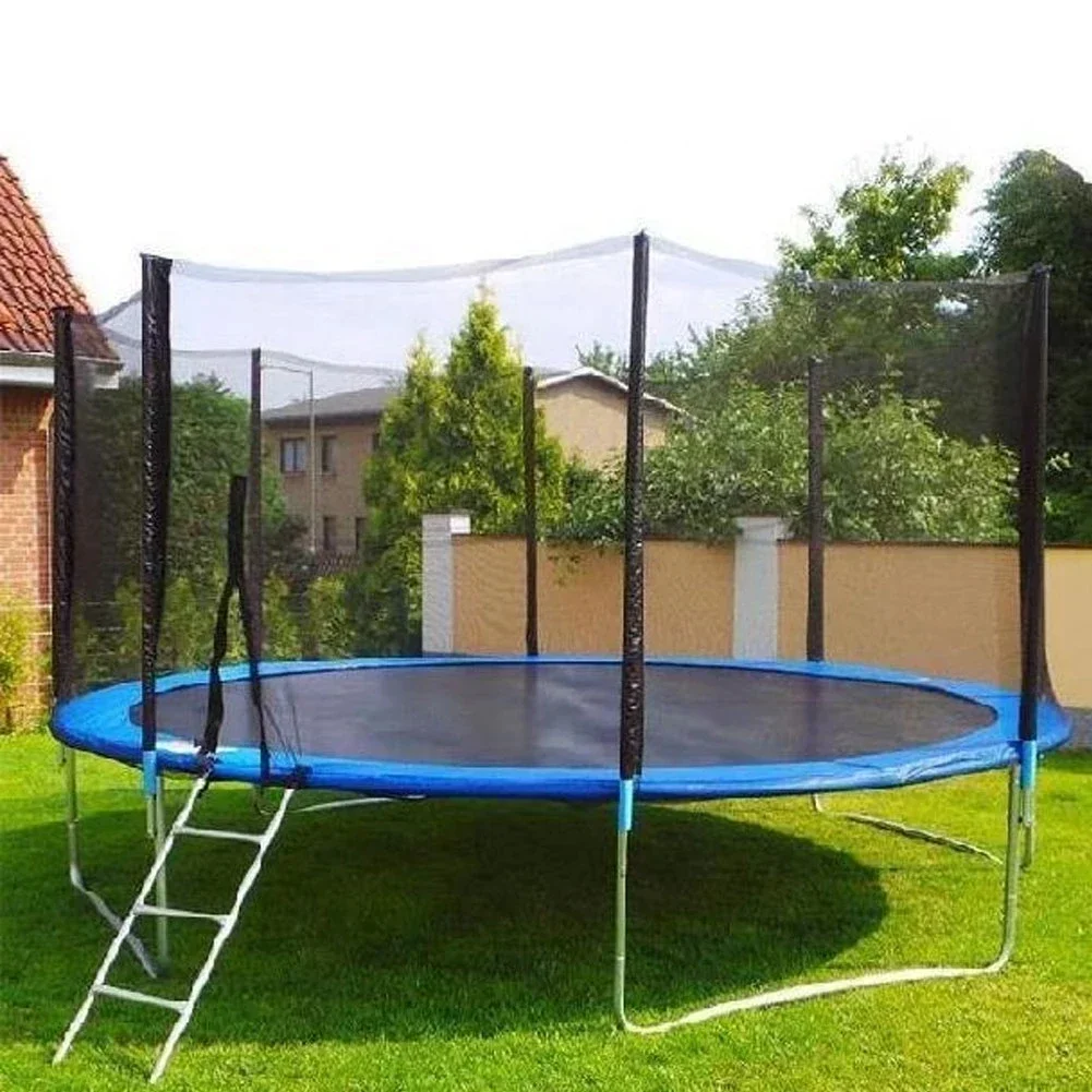 Foldable Hexagon Outdoor 6ft 10ft 12ft Trampoline With Safety Enclosure Net /Ladder Kids Trampoline