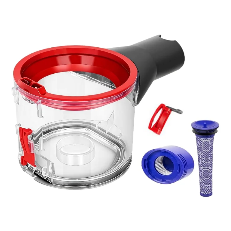 Zestaw akcesoriów do pokrywy pojemnika na odpady do odkurzaczy Dyson V7 V8 SV10 SV1, z filtrem, model A77G