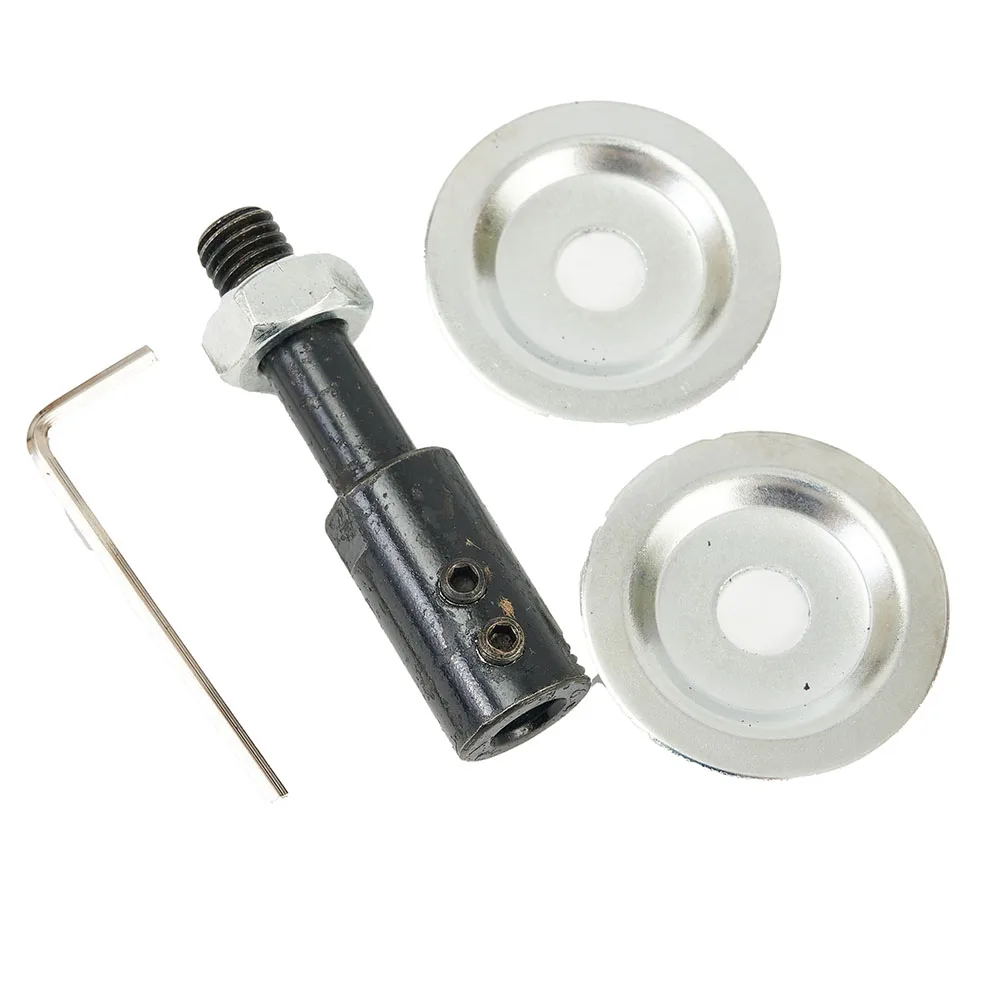 8mm Inner Hole Shaft Diameter Table Mill Grinding Wheel Left Shaft Conversion Chuck For Grinding Polishing Shaft Power Tools