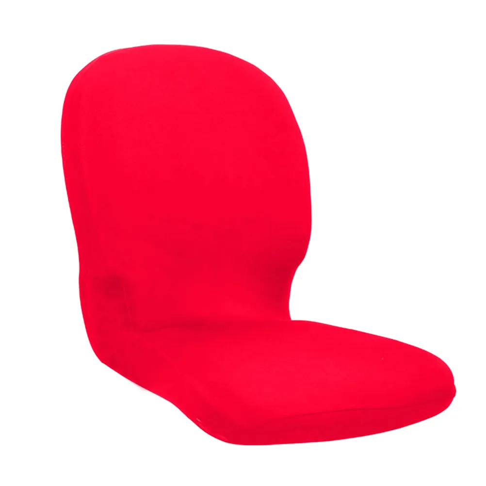 Elastic Office Chair Slipcover for Computer Desk Chairs Stretch Recovery Soft Comfortable Fabric Cover Protects Back Seat Easy