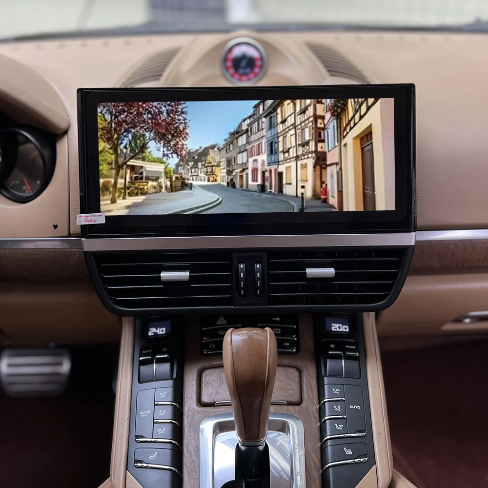 12.3''Car Stereo Radio Player GPS Navigation for Porsche Cayenne 2010-2017 PCM4.0 Android15 with Carplay Android Auto Bluetooth