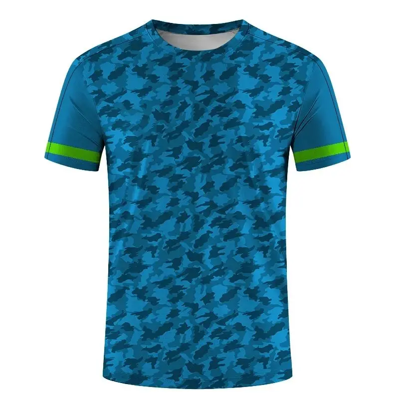 

Men's Simple Sports T-Shirt 3D Printed Breathable Quick-Drying Loose Short-Sleeved T-Shirt Outdoor Fitness Sports Casual T-Shirt