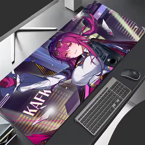 Mousepad Computer Gaming Accessories Keyboard Pad Office H-honkai Star Rail Kafka PC Rubber Mouse Pad Decoracion Desk Mouse Mat