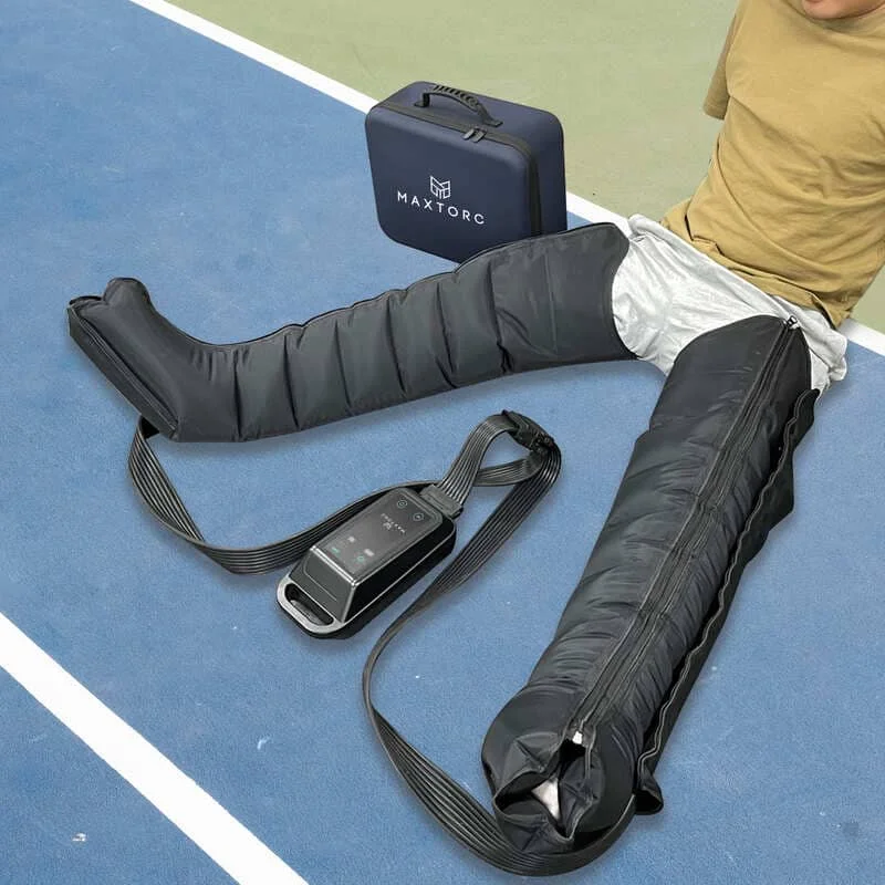8 Chambers Air Circulation Sports Recovery Compression Boots Wireless Design for Muscle Recovery Swelling Relief Full Leg Boost