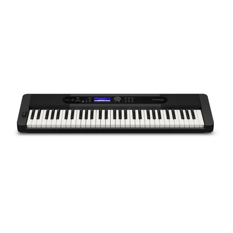 CASIO CT-S410 Electronic Keyboard with Touch Response, 61 Keys, Professional Performance, Teaching and Entertainment
