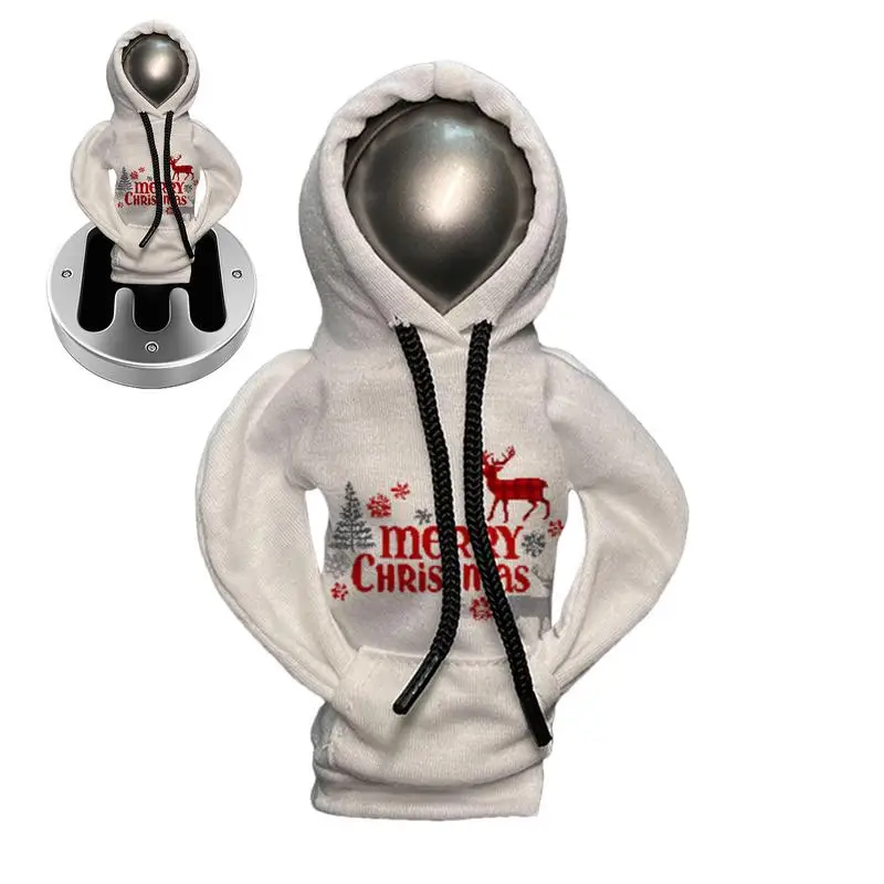

Hoodie Gear Shift Cover Automotive Shift Knob Cover Car Shift Protector Cover Protector Automatic Gear Shift Knob Christmas
