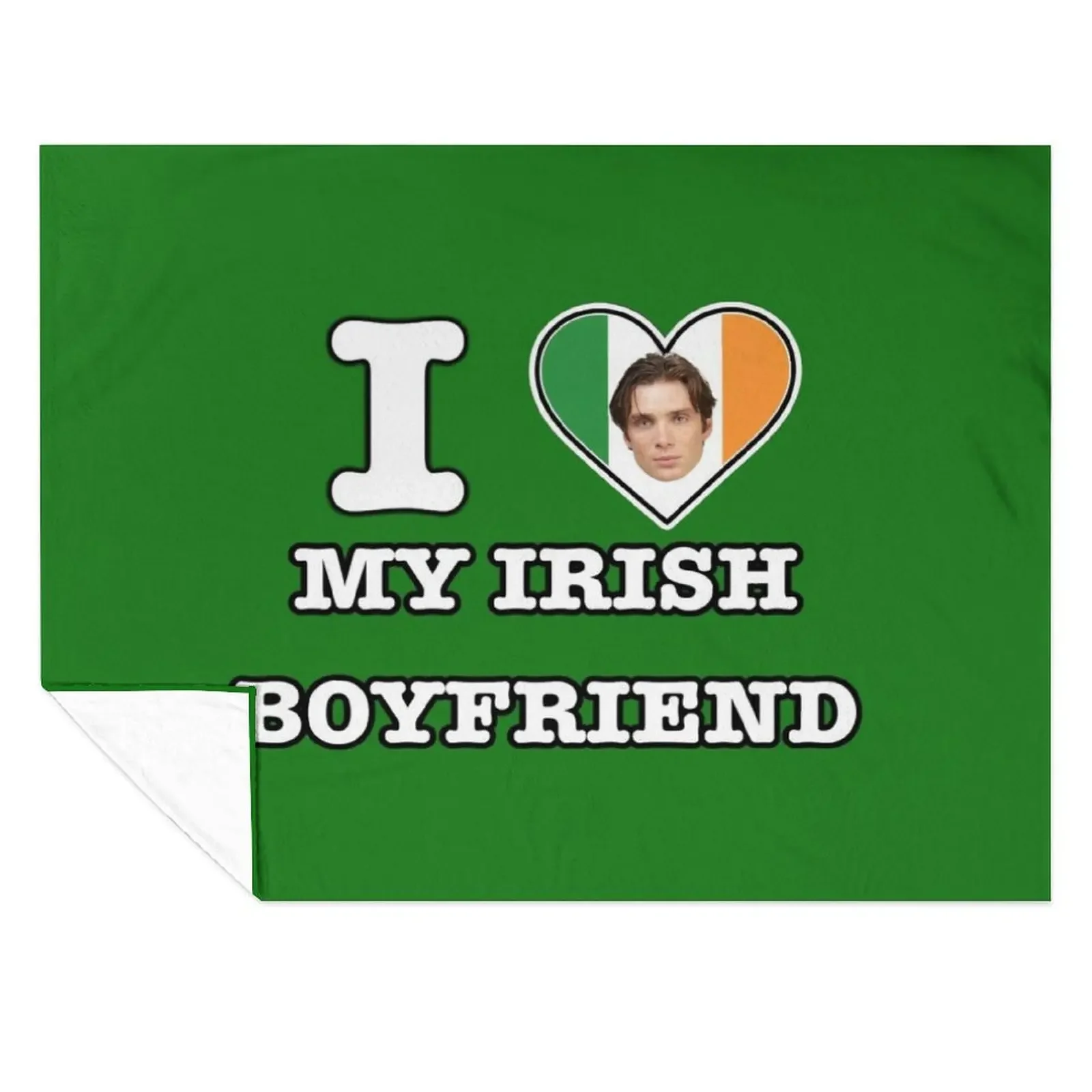 

Cillian Murphy Irish Boyfriend Throw Blanket Personalized Gift Soft Plush Plaid Decorative Throw for winter Blankets