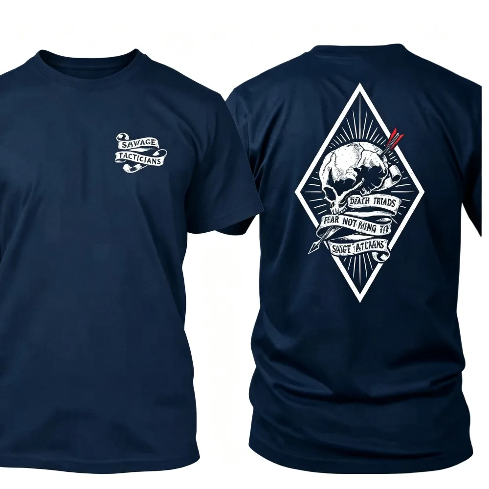 2026 New Retro Diamond Skull Back Print T-shirt, Arrow Ribbon Text Slogan Design,  Casual Street Loose Unisex Trend Tops