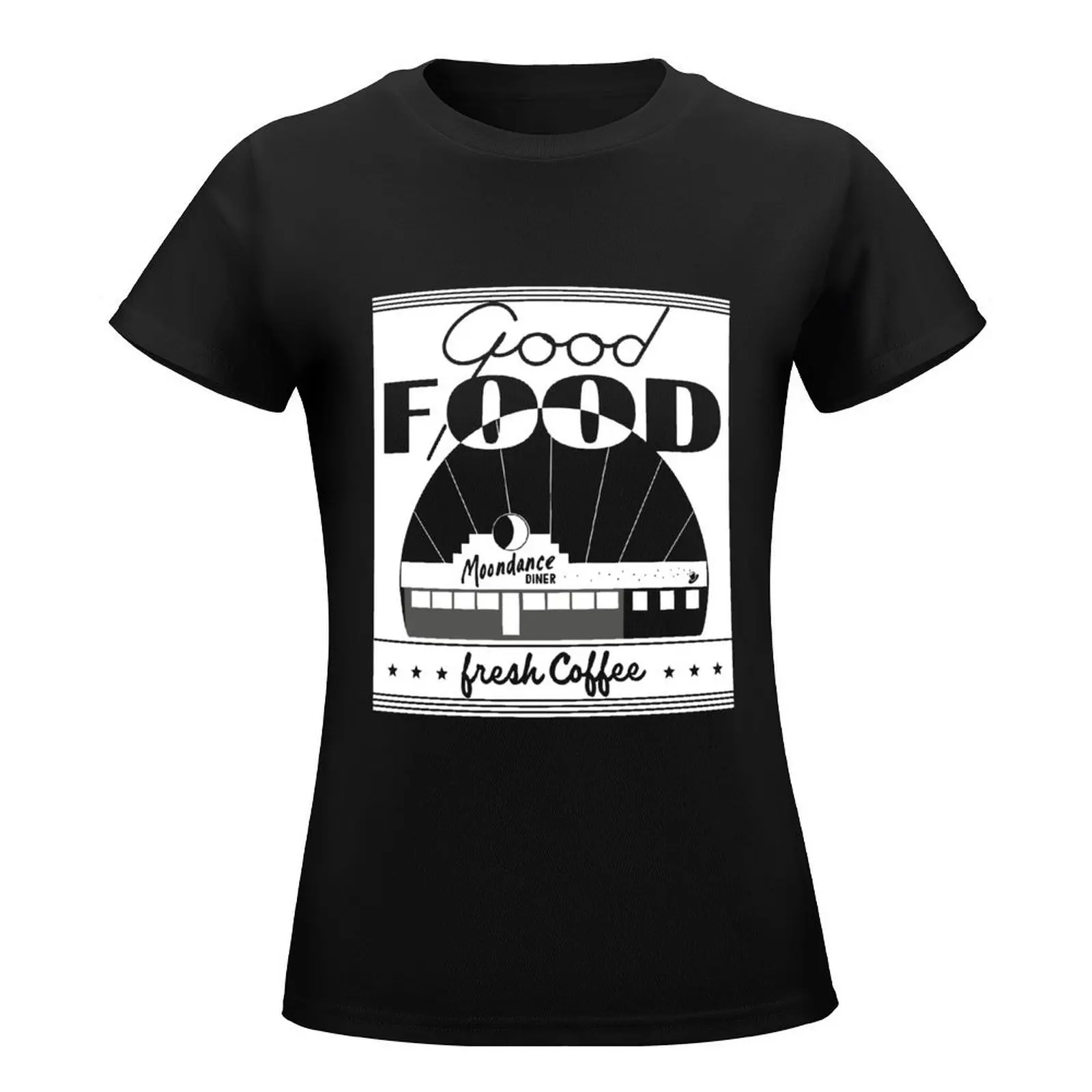 Tick Tick Boom Moondance Diner T-Shirt kawaii clothes summer tops funny cute tops summer blouses woman 2024