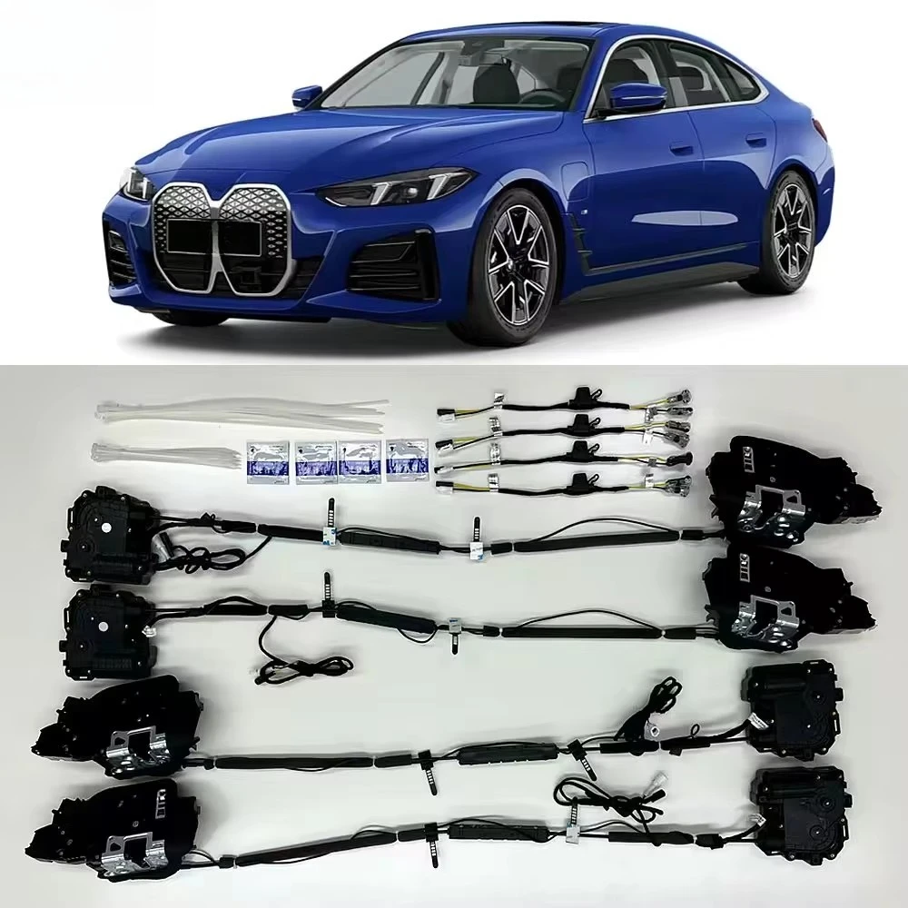 21+for  I4 (G26) Electric Suction Door System, Car Soft Close Door, Automatic Suction Lock, Automatic Suction Lock Car Parts