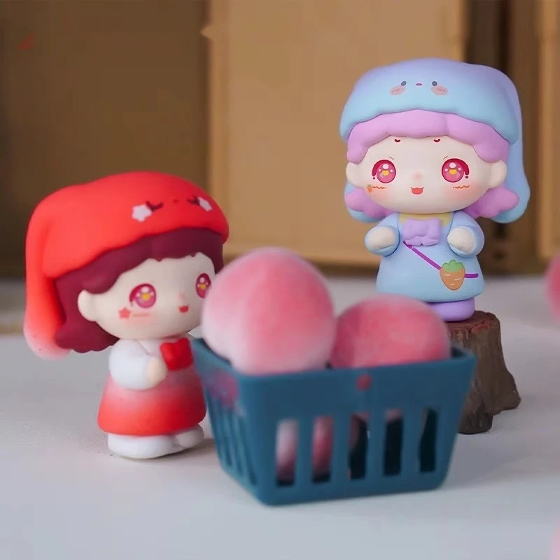 حقيقية مانمان ليتل مزرعة مغامرة صندوق أعمى لطيف دمية الفول الاتجاه الشكل لعبة سطح المكتب الحلي الأطفال هدية عيد ميلاد
