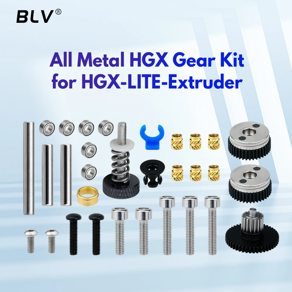 BLV® All Metal HGX Gear Kit for HGX-LITE-Extruder 2