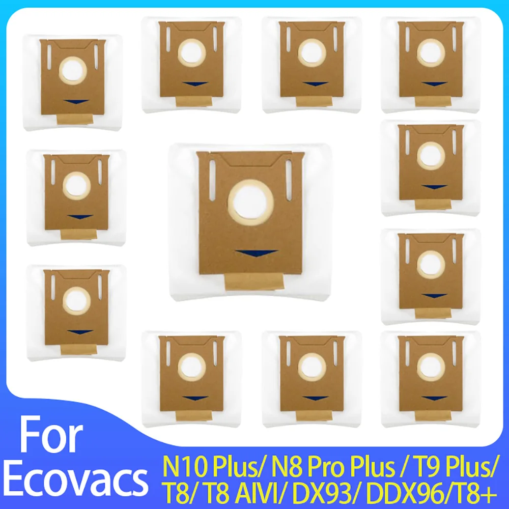 Dust Bags For Ecovacs T8aivi/N10Plus Deebot N8Pro/T8+/T9/N8/N8 Pro Plus/T9+/Yeedi K781+ Vacuum Cleaner Accessories Garbage bag