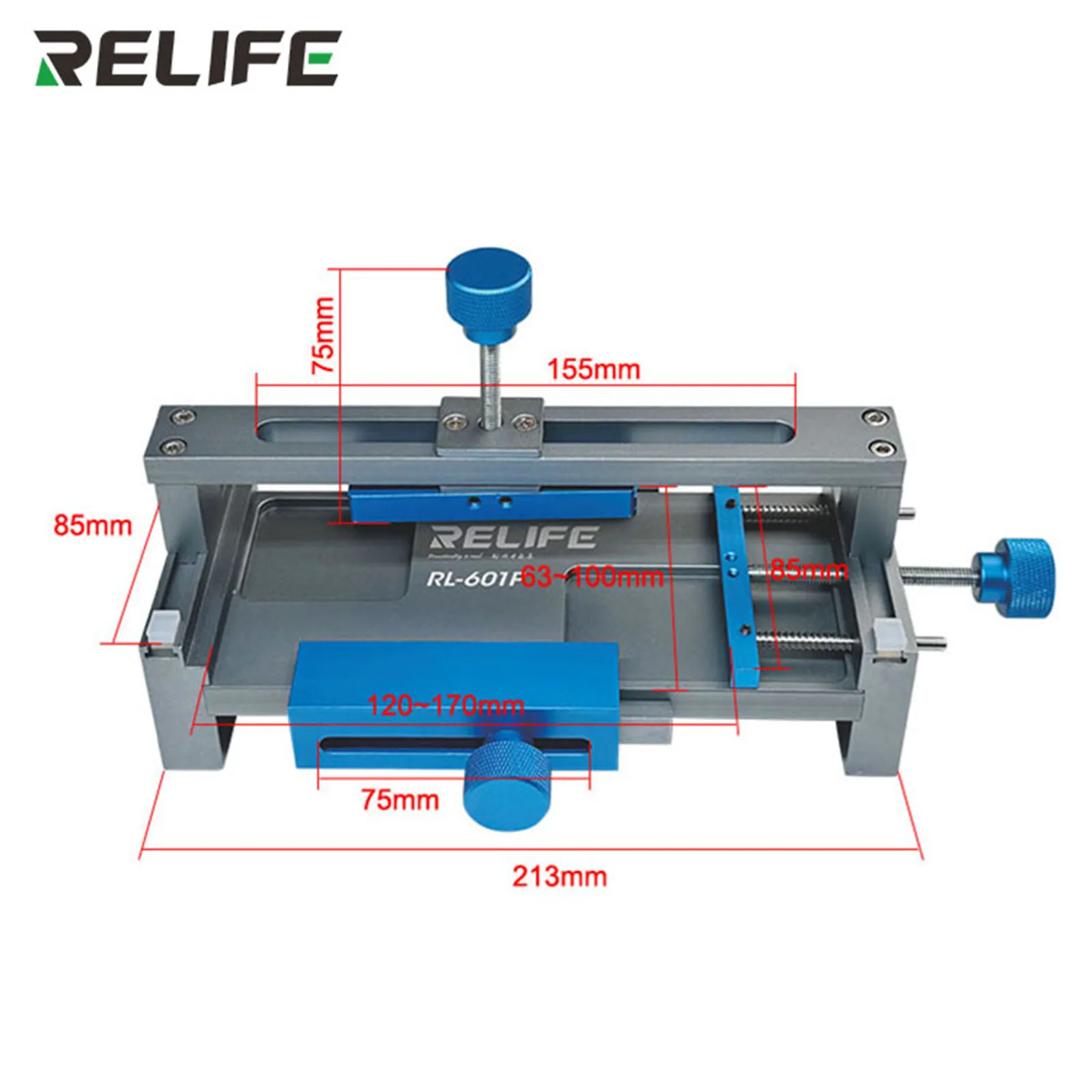 RELIFE RL-601P Multifunctional Middle Frame Corrector Metal Housing Port Fracture Recovery Fixture for iPhone Samsung etc Models
