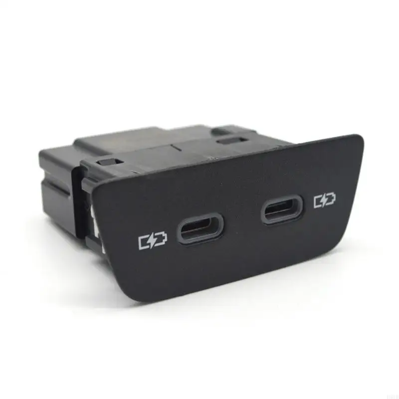Double USB C Charging Port 3G5 035 718 A Type C Car Charging Auto Part Easy Installation 3G5035718A H9EE