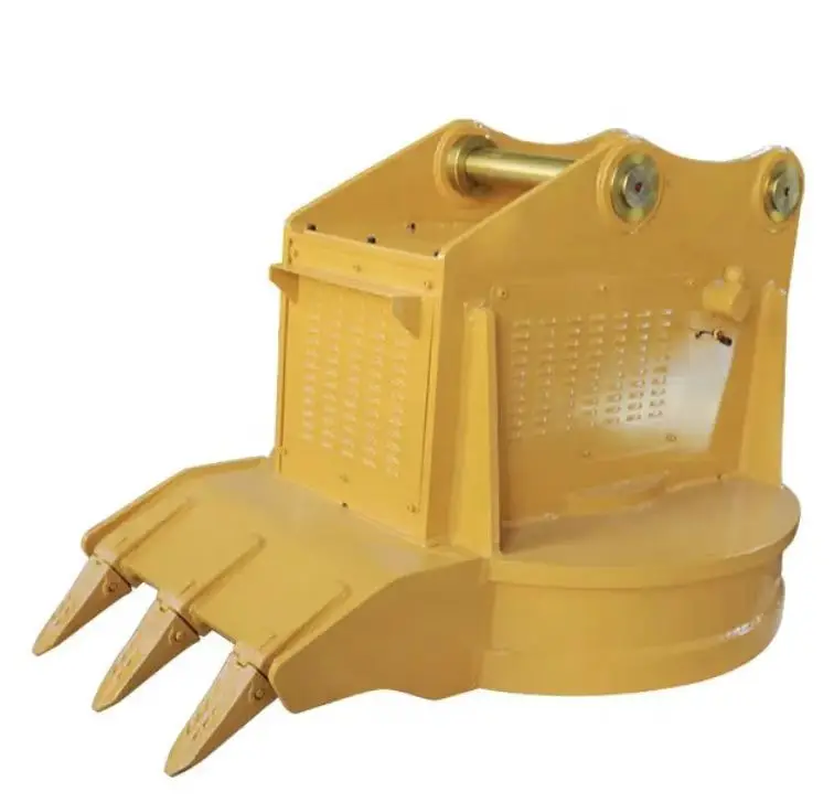 Efficient Use Excavator Construction Machinery Attachments Electromagnetic Suckers and Lifting Electromagnets