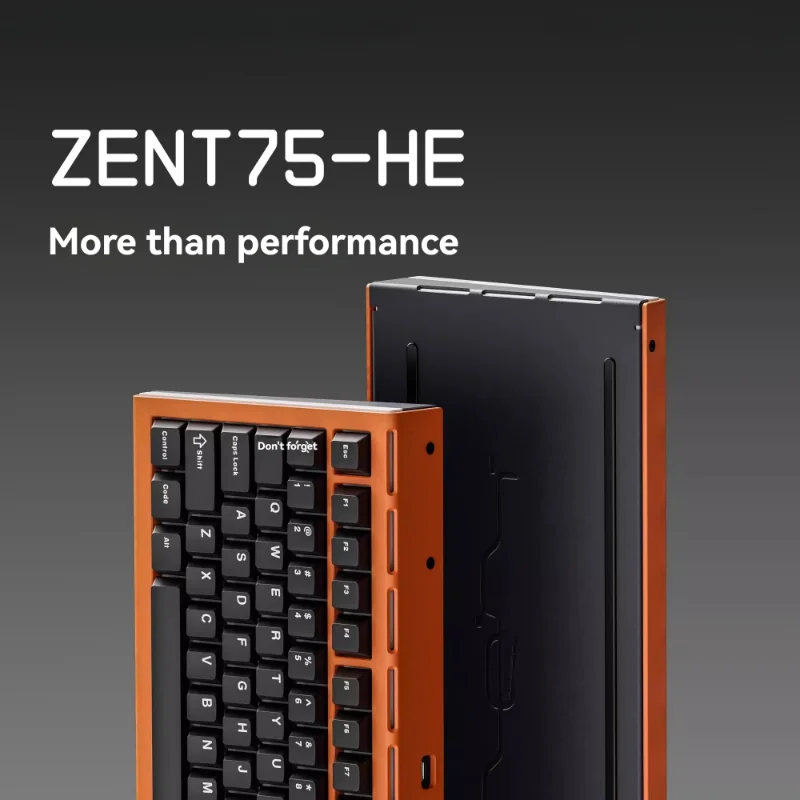 ZENT75-HE Magnetic Switch Mechanical Keyboard 83 Keys Wired Aluminum Alloy RT0.01 Custom RGB Esports Gamer PC Gaming Keyboard