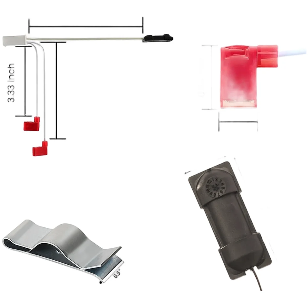 1 conjunto de sensor de temperatura 636658/618548 à prova d'água para monitoramento preciso em sistemas de refrigeração RV dentro de-20 ℃   Para 80 ℃