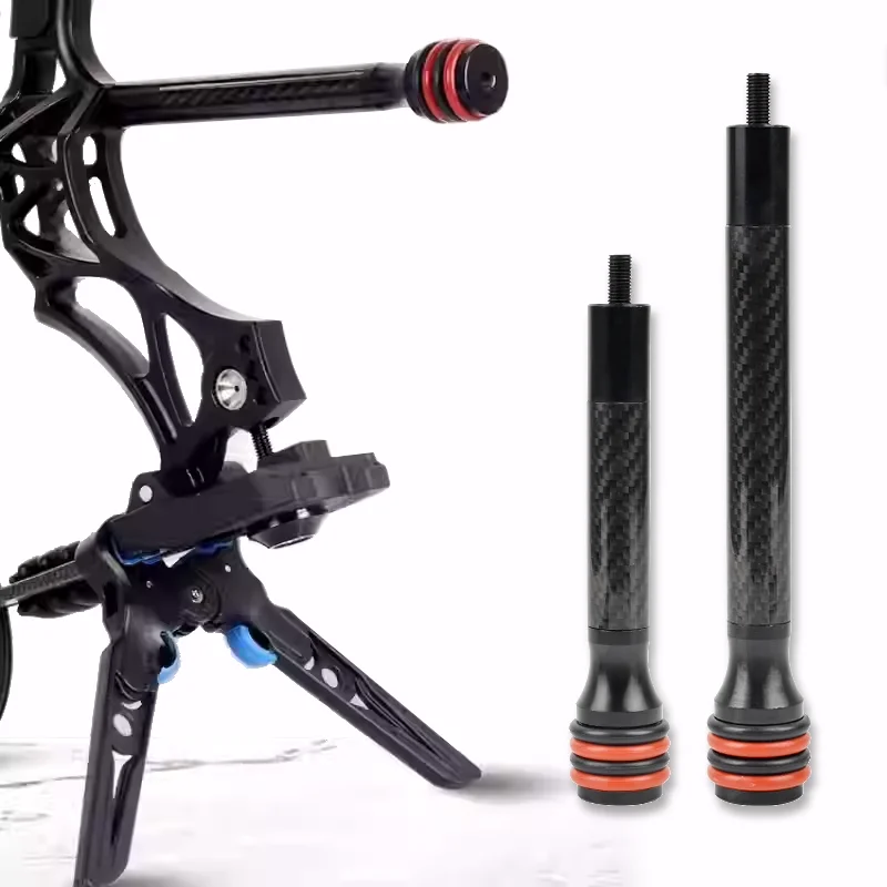 

6/8-дюймовый стабилизатор из углеродного волокна, амортизирующий стержень, звукопоглощающий, вибропоглощающий, можно установить аксессуары