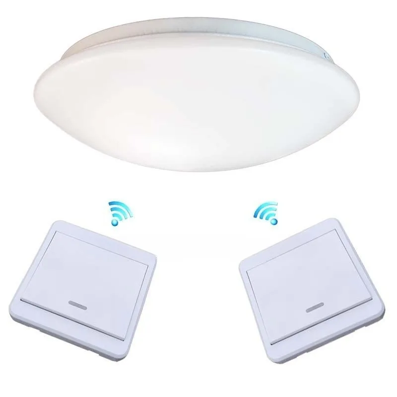 

Ceiling light charging free wiring remote control free punching wireless paste LED night light