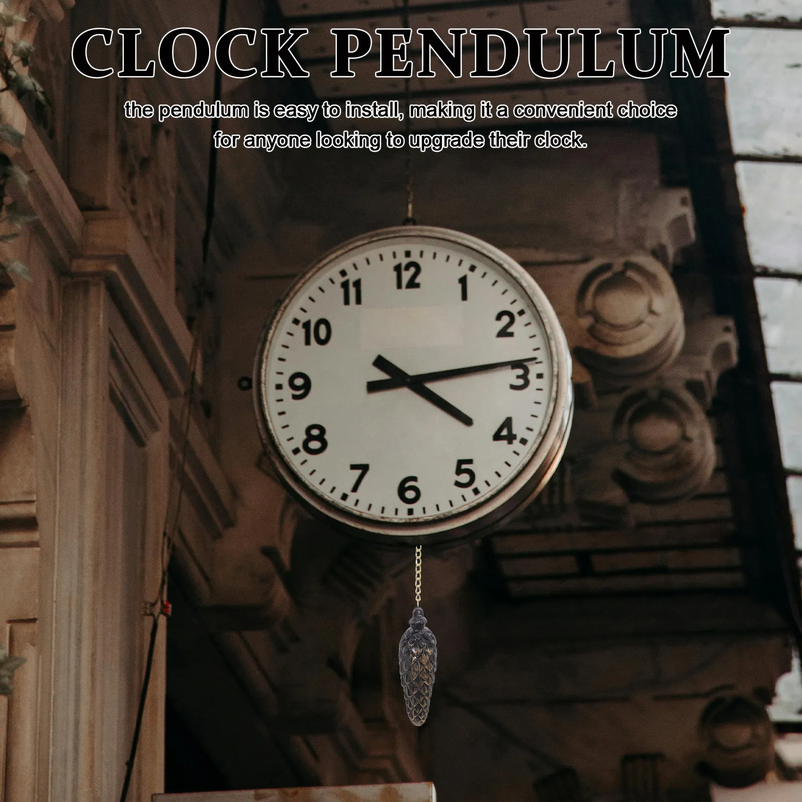 2Pcs Cuckoo Clock Wall Hanging Decorative Hammer Music Movement Cuckoo Bird Sound Pendulum Parts Bird Sound Clock