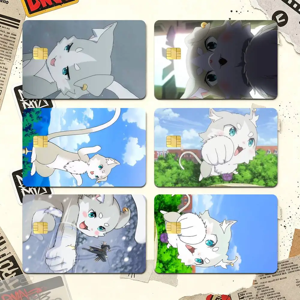 Anime ReZero Puck Credit Card HD Stickers Premium matte film effectively prevents fingerprints and daily abrasion.