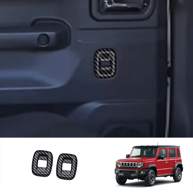 Rear Window Switch Frame Car Interior Accessories For Jimny Nomade 2025 5 Door Rear Glass Control Panel Mounting Frame
