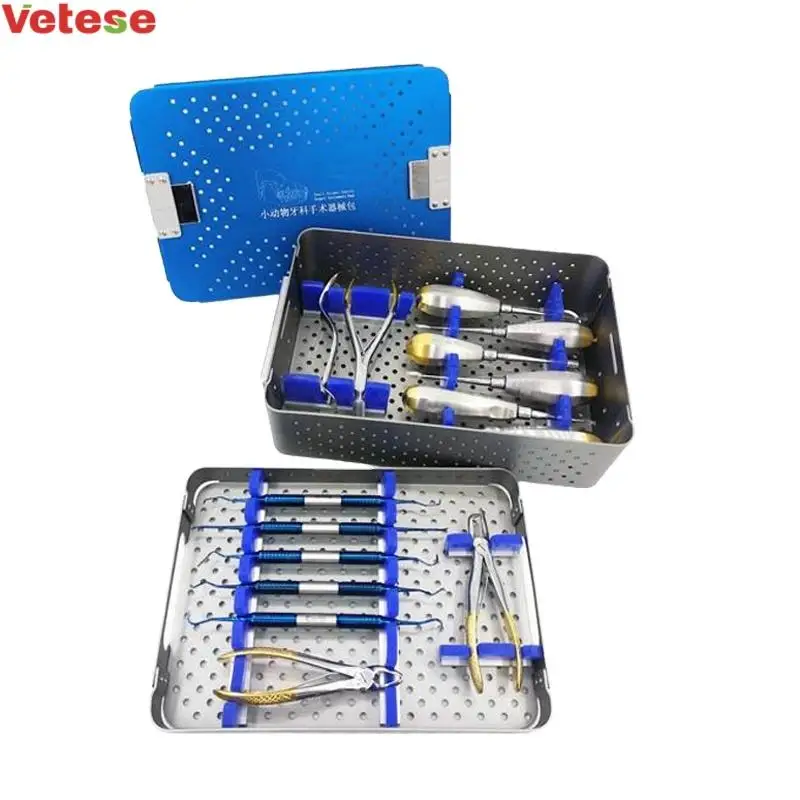 

Veterinary Oral Basic Surgery Instruments Set Vet Pets Small Animal Surgical Instruments Kit